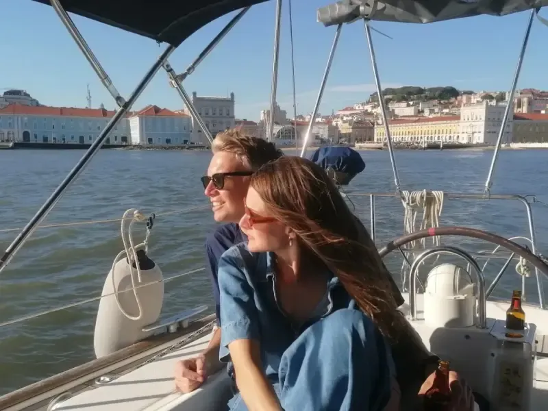 image 4 - Lisbon Sunset Boat Tour with Local Wine and Traditional Sweets