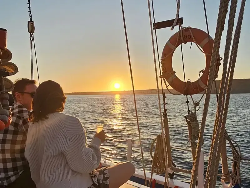 Pôr do sol num veleiro tradicional com Prosecco - Lagos - 3