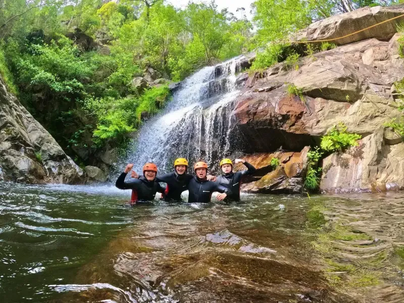 Canyoning in Arouca Geopark near Porto - 3