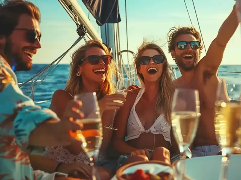 image 5 - Discover the Lisbon Riviera : 2h30 Sunset Sailboat Wine Cruise