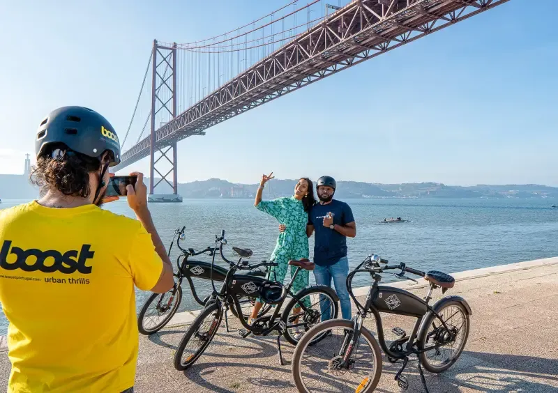 image 4 - Visita guiada de bicicleta elétrica em Belém Explore Lisboa à beira rio