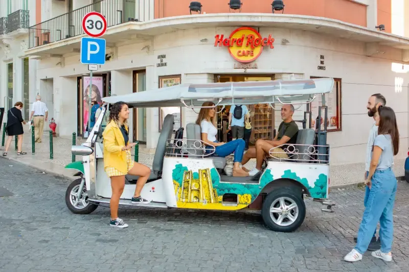 image 4 - Lisbon: Half Day Sightseeing Tour on a Private Electric Tuk Tuk