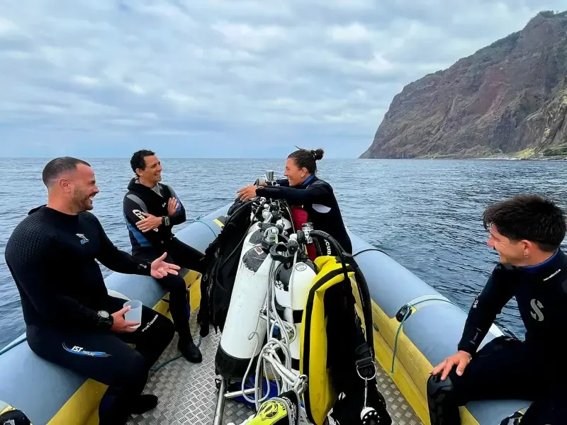 image 5 - My first scuba Dive into the Ocean from Madeira Island