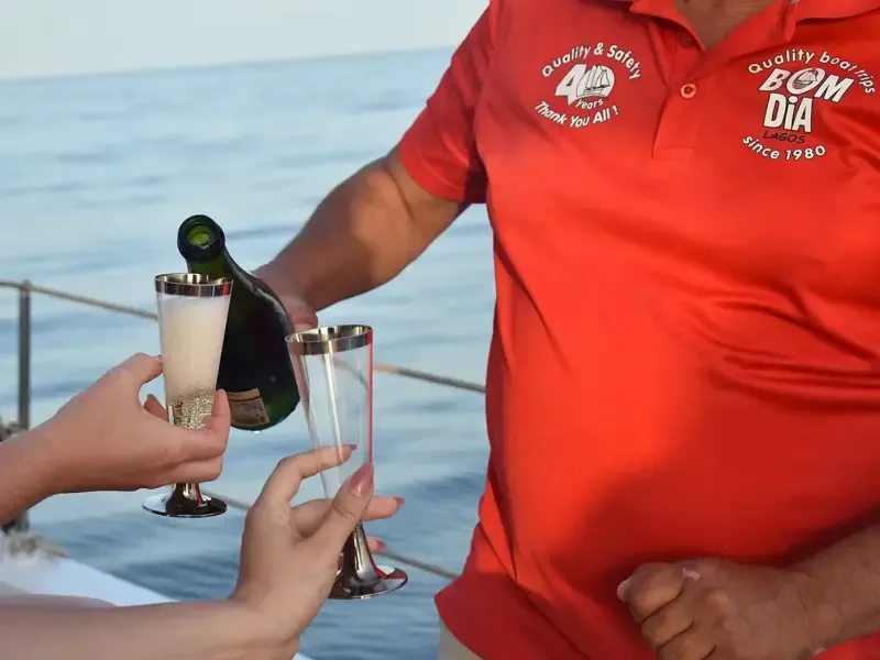 Pôr do sol num veleiro tradicional com Prosecco - Lagos - 2