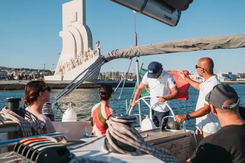 O melhor cruzeiro ao pôr do sol em Lisboa - excursão de 2 horas para grupos pequenos, com bebida incluída - 3