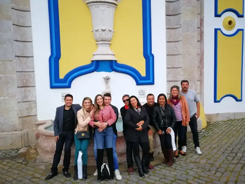 image 4 - Visita privada a Arrábida: Castillo de Palmela, arte en azulejos y experiencia en bodega.