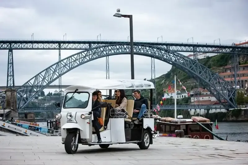 image 5 - 1.5-Hour Private Electric Tuk Tuk Sightseeing Tour Historic Porto