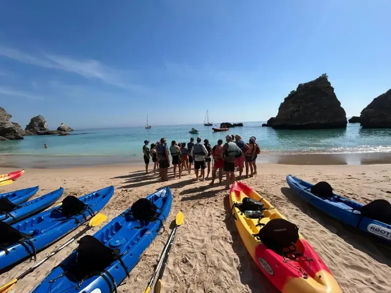 image 4 - Passeio de Kayak na Costa de Sesimbra
