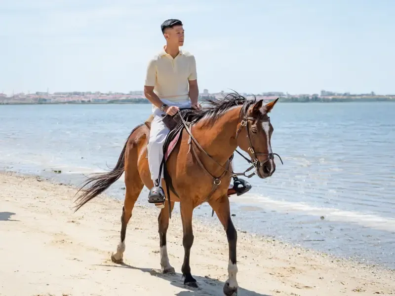 image 4 - Private Beach Horseback Ride Experience: Enjoy Drinks & Capture Memories