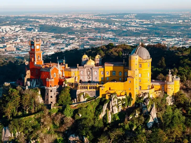 From Lisbon: Sintra Private Tour with Pena Palace Tickets & Wine Tasting - Main