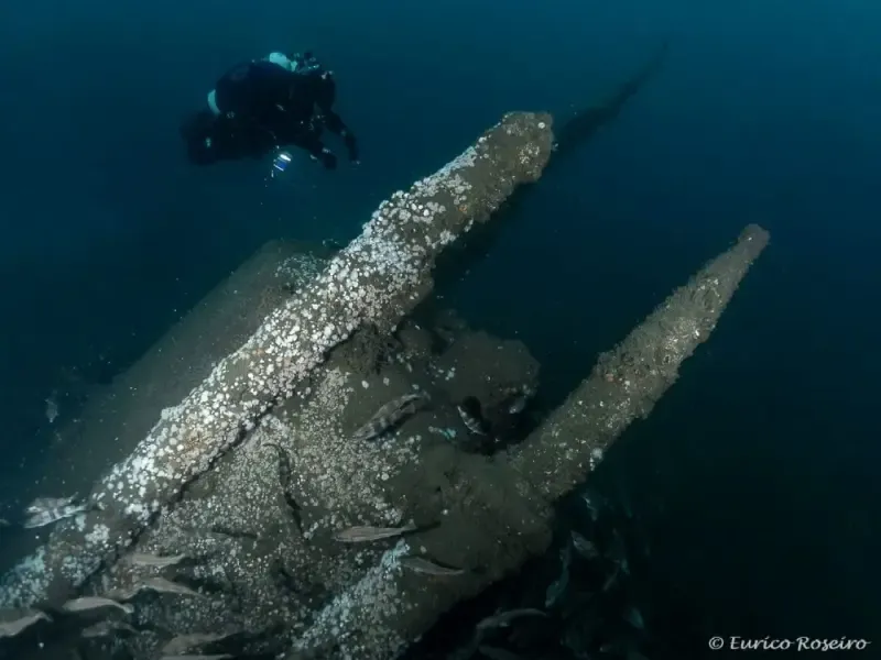 Dive the U-boat 1277 - the Most Iconic Dive in Portugal - 3