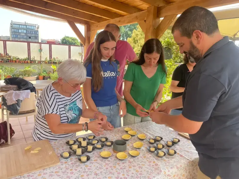 Vamos fazer Pastel de Nata no Terraço com o Jorge e a Isabel - 3