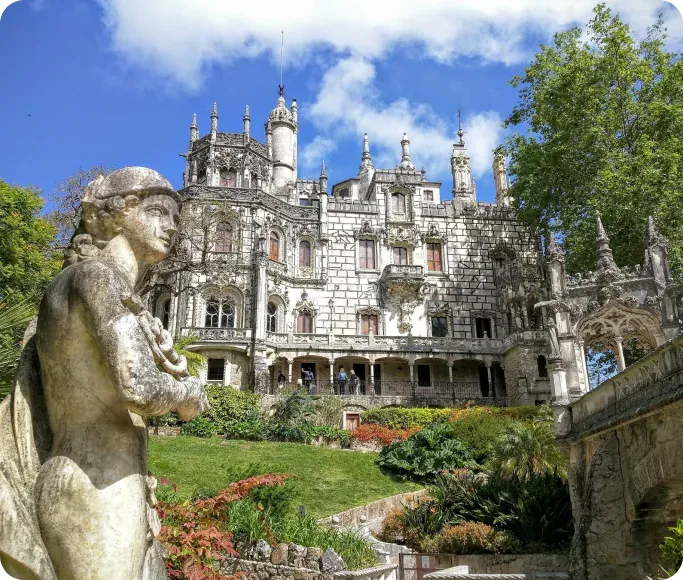 Quinta da Regaleira en Sintra, Portugal