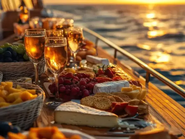 Dinner & Sunset Sailboat Tour