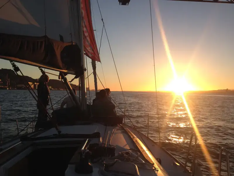 Lisbon sunset sailing tour