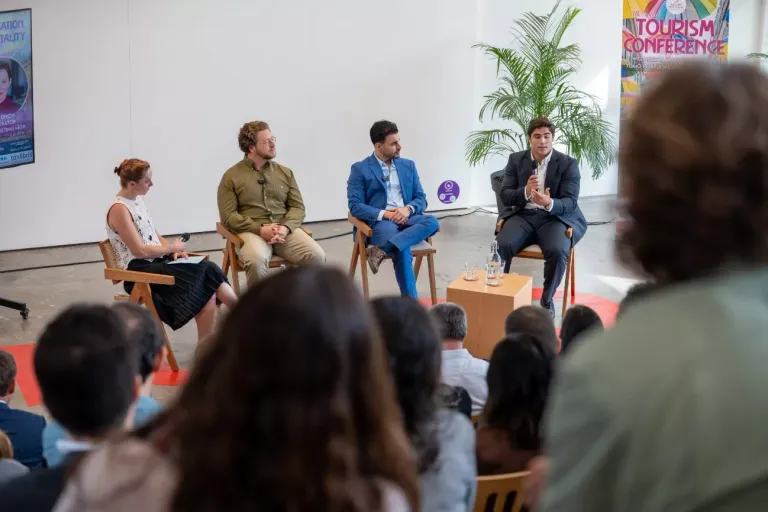 Panel discussion featuring Renato Calvão at the 4th Annual IPBN Tourism Conference in Lisbon